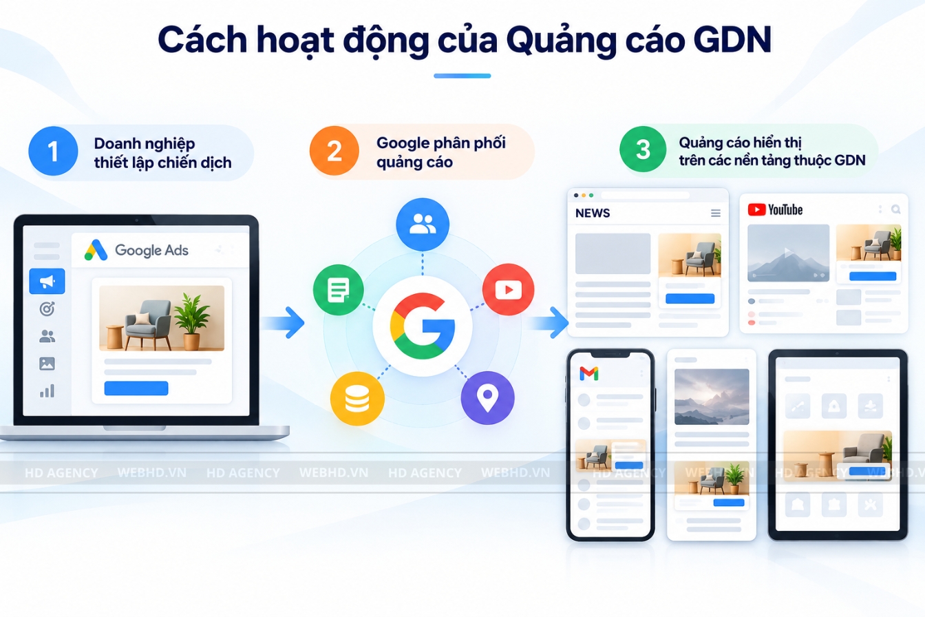 Quảng cáo GDN hoạt động như thế nào