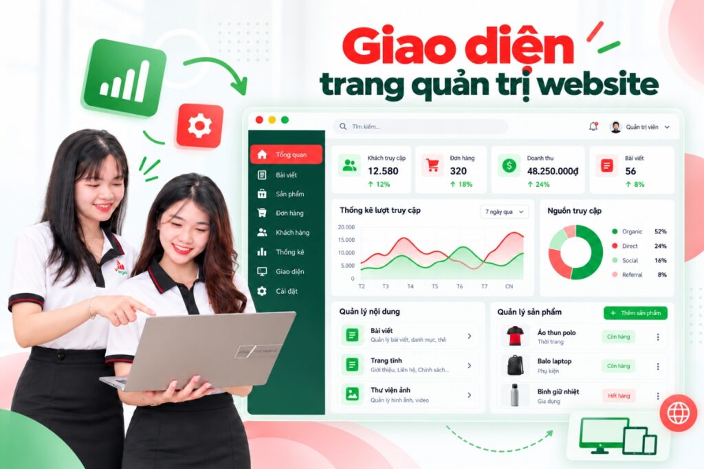 Giao Diện Trang Quản Trị Website: 10 Mẫu Đẹp, Dễ Sử Dụng